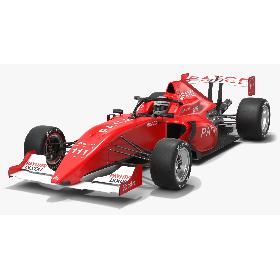 Australian S5000 Championship Race Car Team BRM 3D model